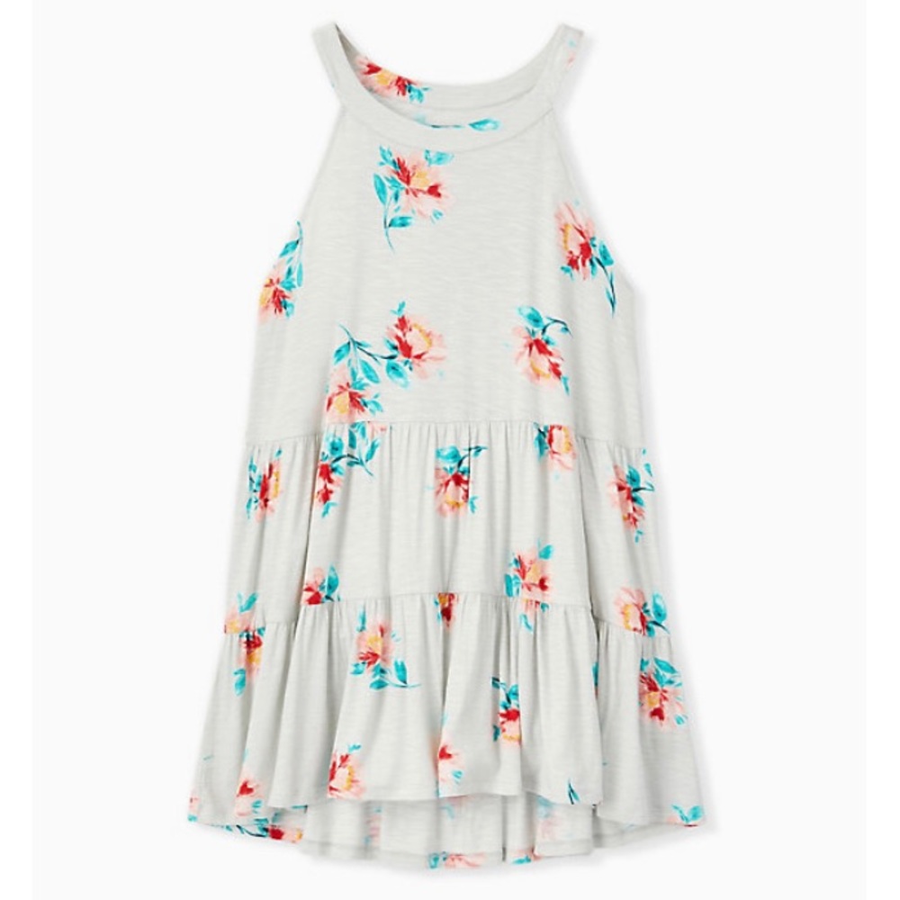 Baby doll super soft shirred hem tank top